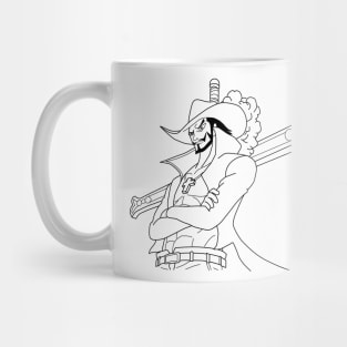 Dracule Mihawk (black) Mug